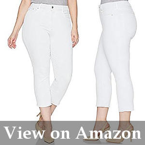straight leg jeans for curvy figures