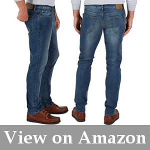 practical and classic low-rise jeans