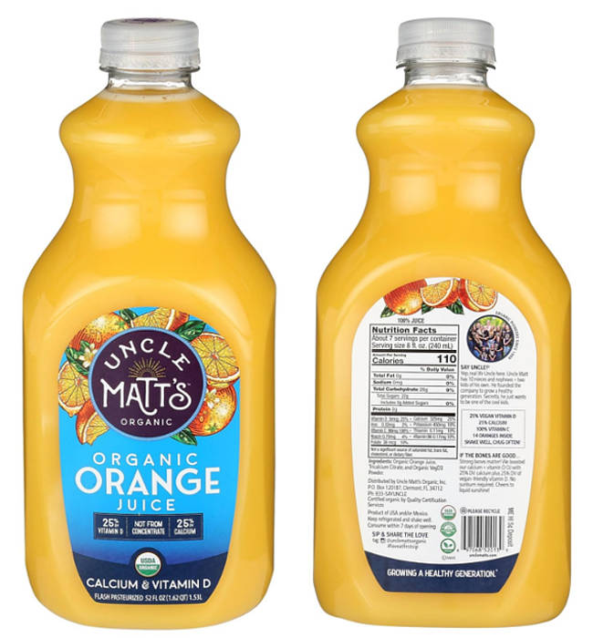 is orange juice hydrating