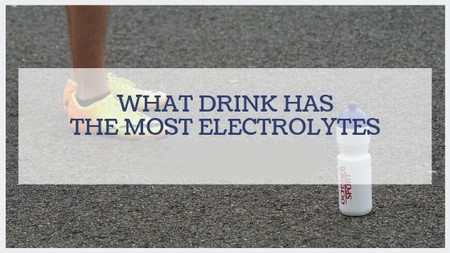 what drink has the most electrolytes